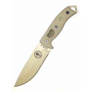 ESEE 5P-DT Desert Tan Fixed Blade Knife w/ Sheath